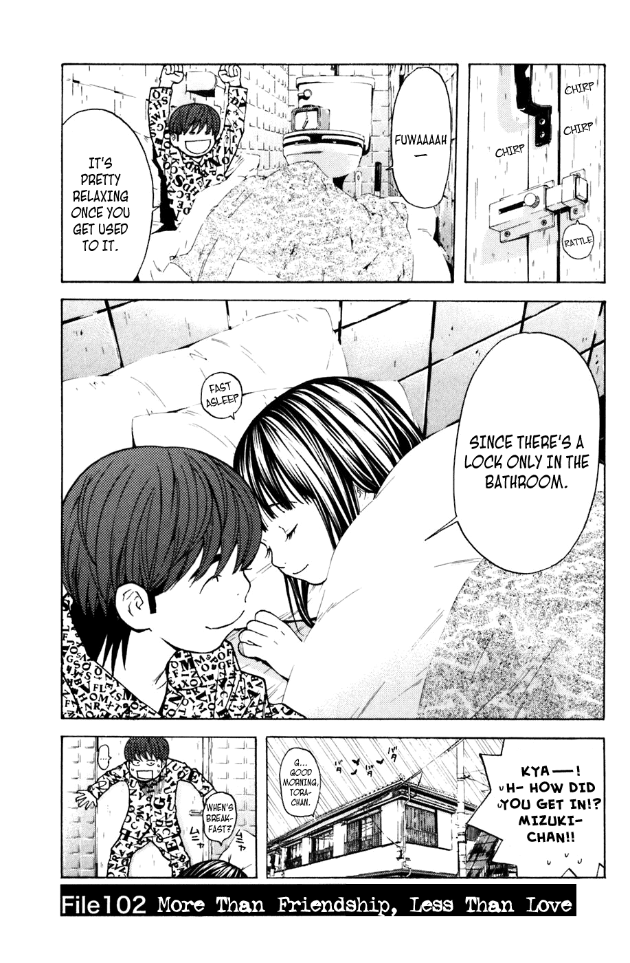 Shibatora Chapter 102 page 1 - Chapter 102 v2 : File 102 - More Than Friendship, Less Than Love