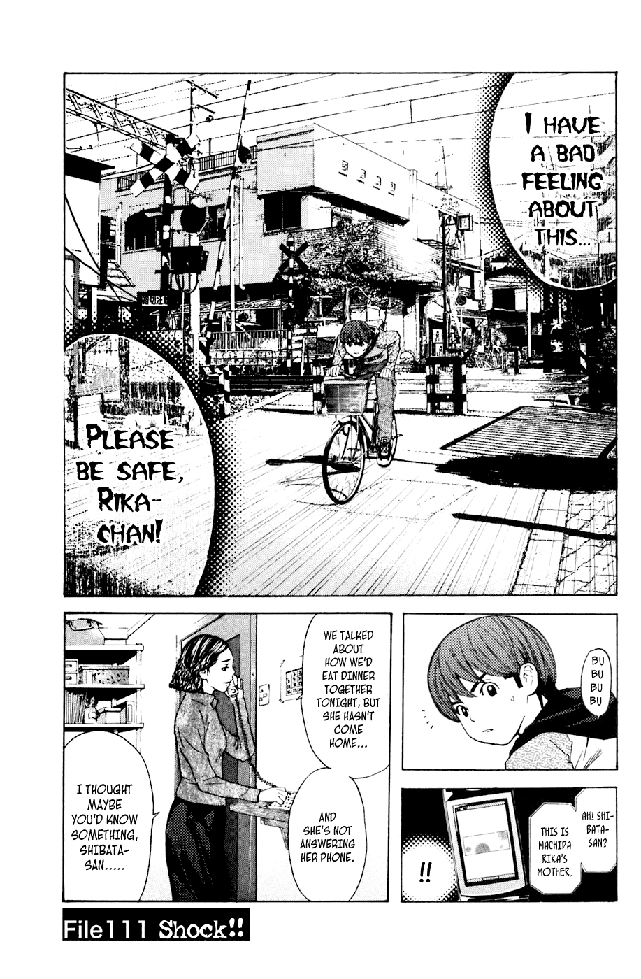 Shibatora Chapter 111 page 1 - Chapter 111 v2 : File 111 - Shock!!