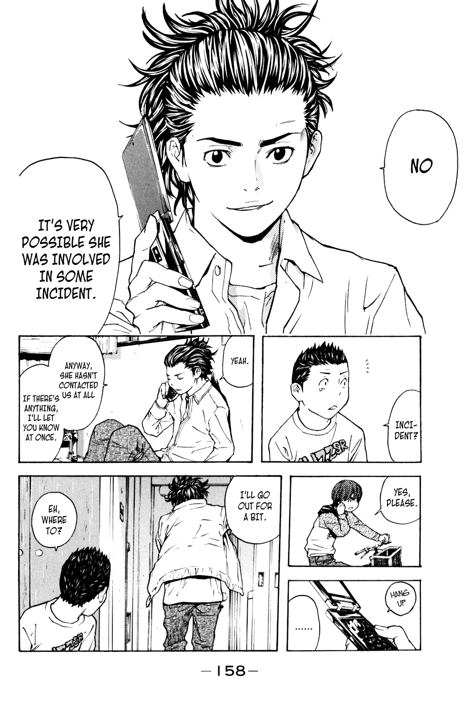 Shibatora Chapter 111 page 10 - Chapter 111 v2 : File 111 - Shock!!