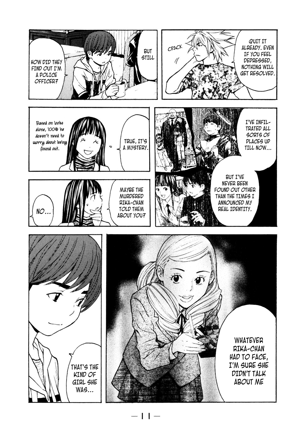 Shibatora Chapter 113 page 12 - Chapter 113 v2 : File 113 - Bomb Threat