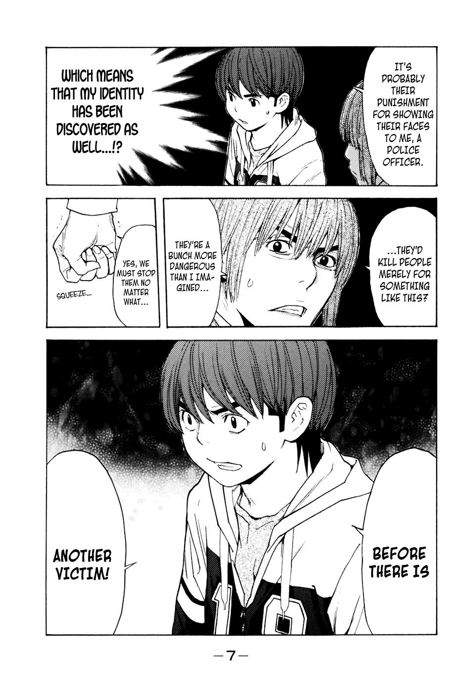 Shibatora Chapter 113 page 8 - Chapter 113 v2 : File 113 - Bomb Threat