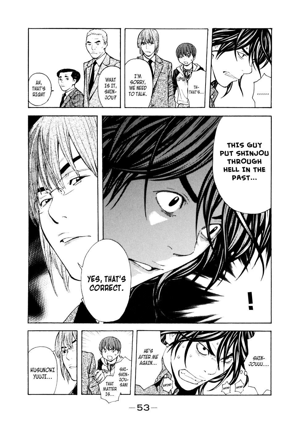 Shibatora Chapter 115 page 9 - Chapter 115 v2 : File 115 - The Shadow Taking Shape