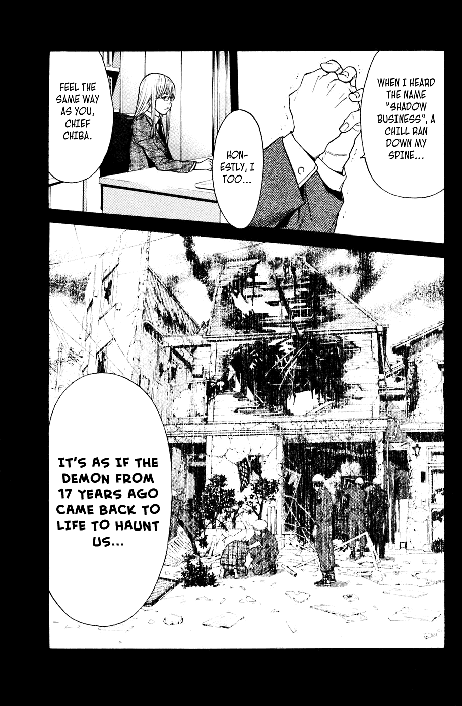 Shibatora Chapter 116.2 page 20 - Chapter 116 v2 : File 116 - The Day the Shadow Was Born