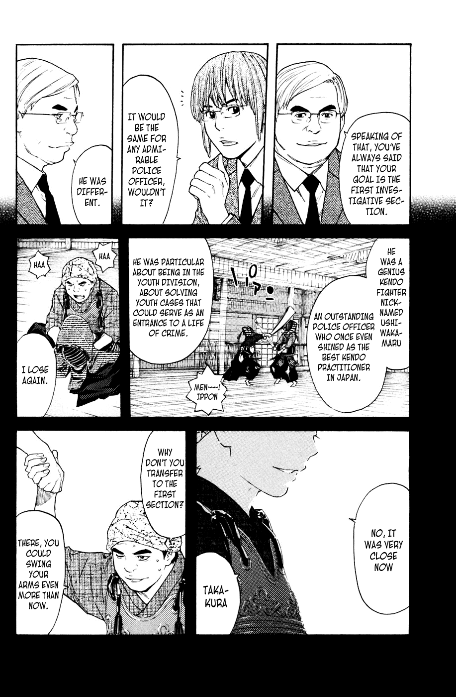 Shibatora Chapter 116.2 page 8 - Chapter 116 v2 : File 116 - The Day the Shadow Was Born