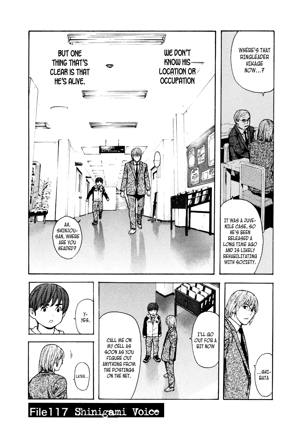 Shibatora Chapter 117.2 page 1 - Chapter 117 v2 : File 117 - Shinigami Voice
