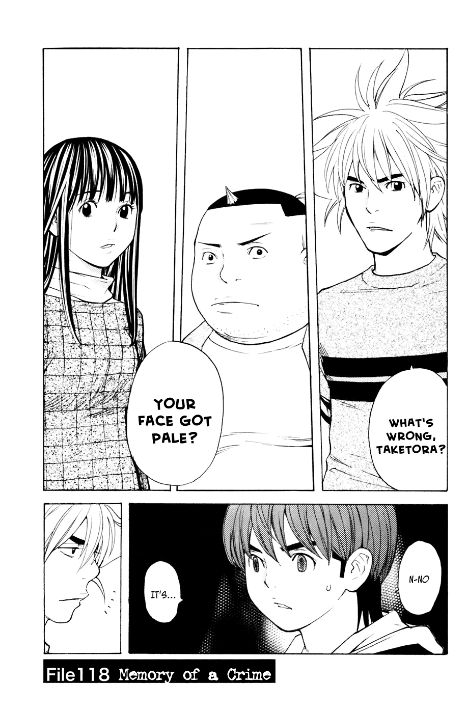 Shibatora Chapter 118 page 1 - Chapter 118 v2 : File 188 - Memory of a Crime