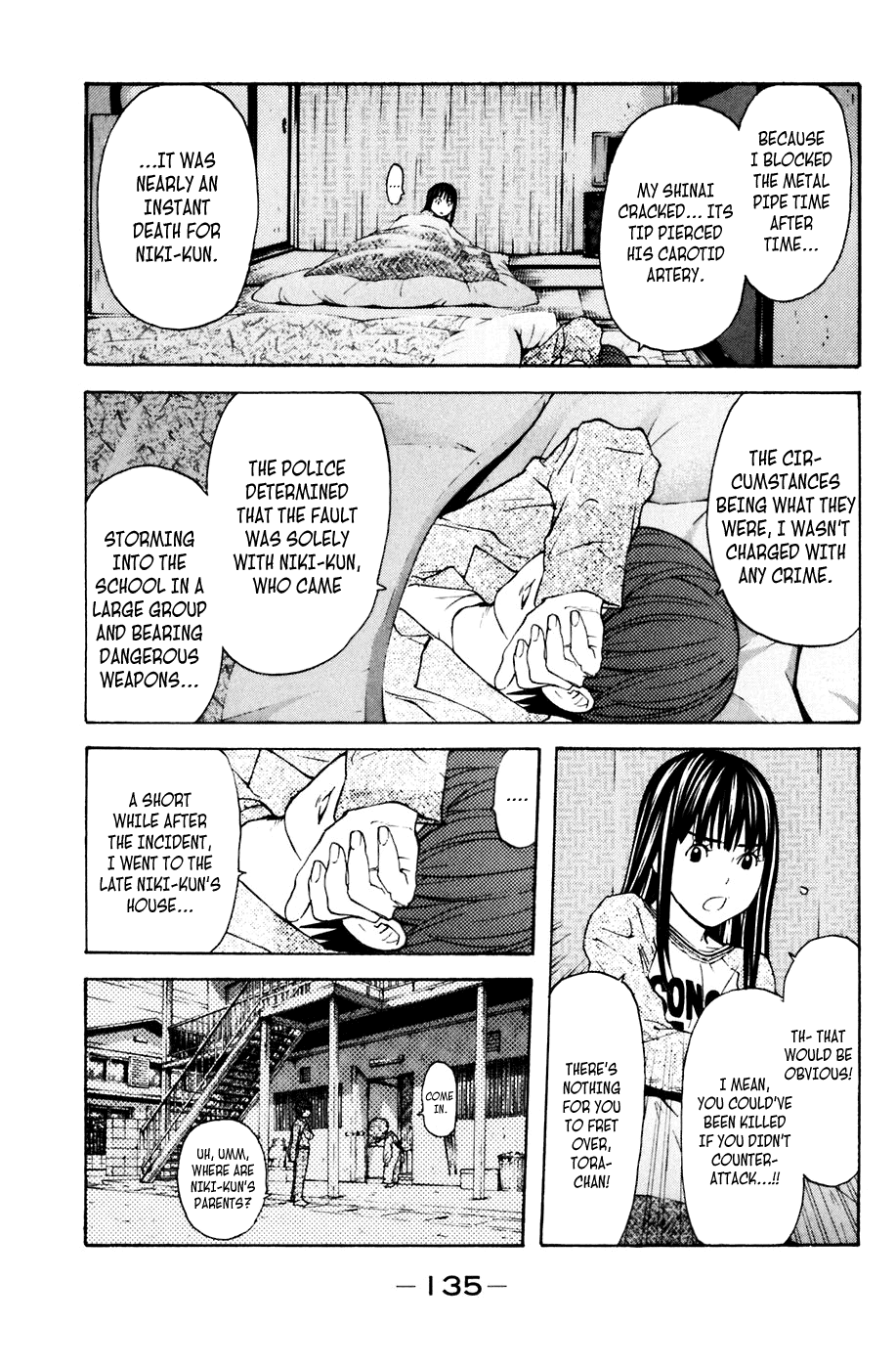 Shibatora Chapter 119 page 8 - Chapter 119 v2 : File 119 - I'll Be By Your Side
