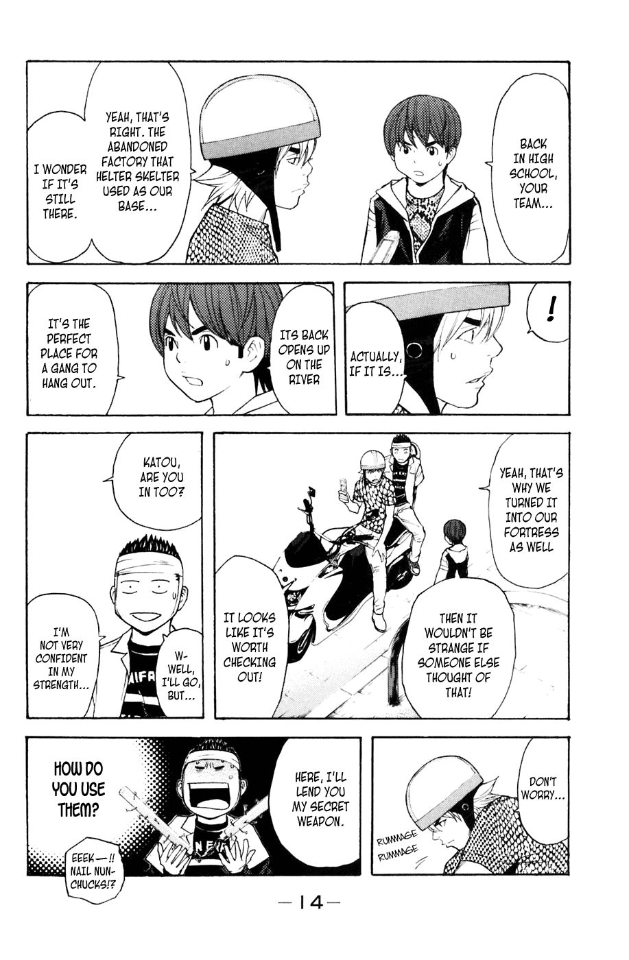 Shibatora Chapter 122.2 page 14 - Chapter 122 v2 : File 122 - Death Charge
