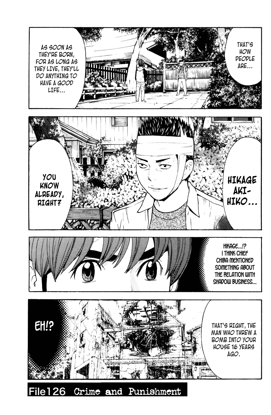 Shibatora Chapter 126 page 1 - Chapter 126 v2 : File 126 - Crime and Punishment