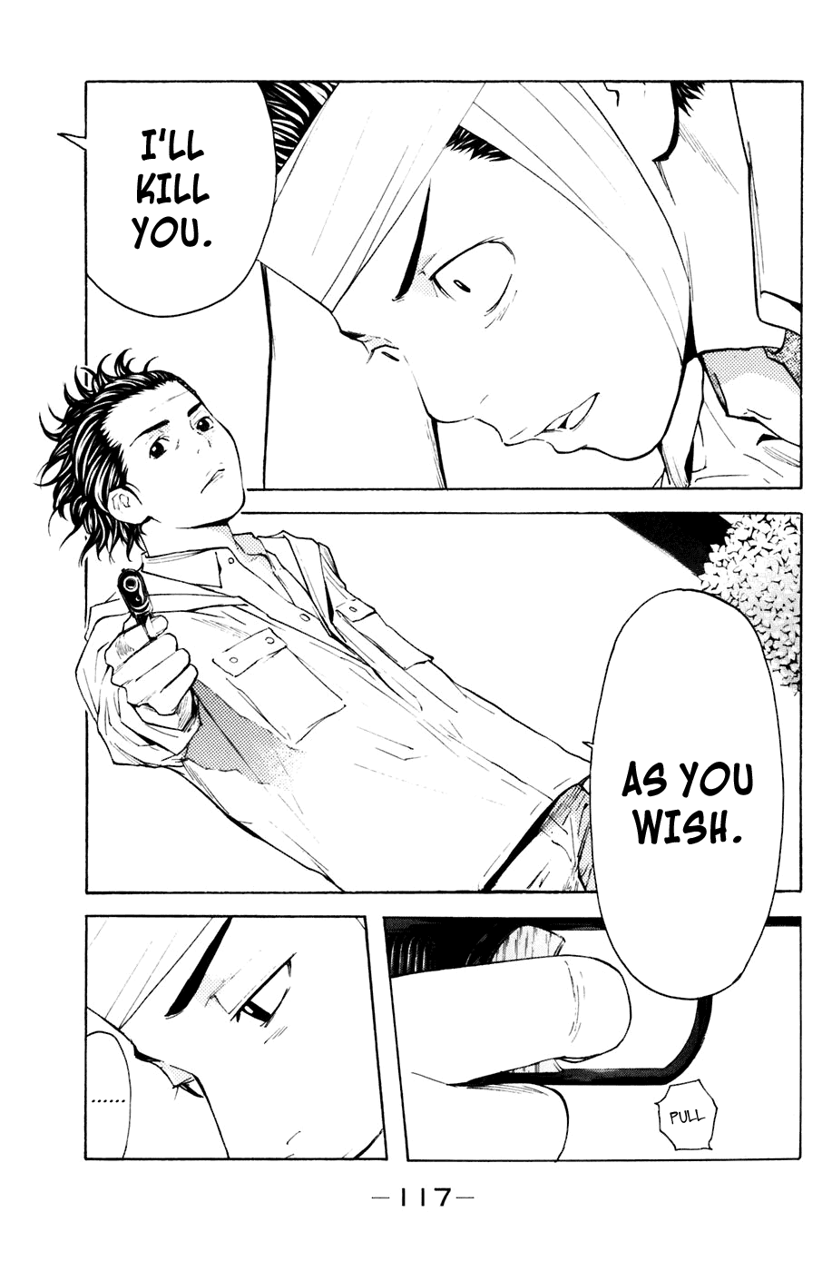 Shibatora Chapter 127 page 13 - Chapter 127 v2 : File 127 - The Equinox Between Good and Evil