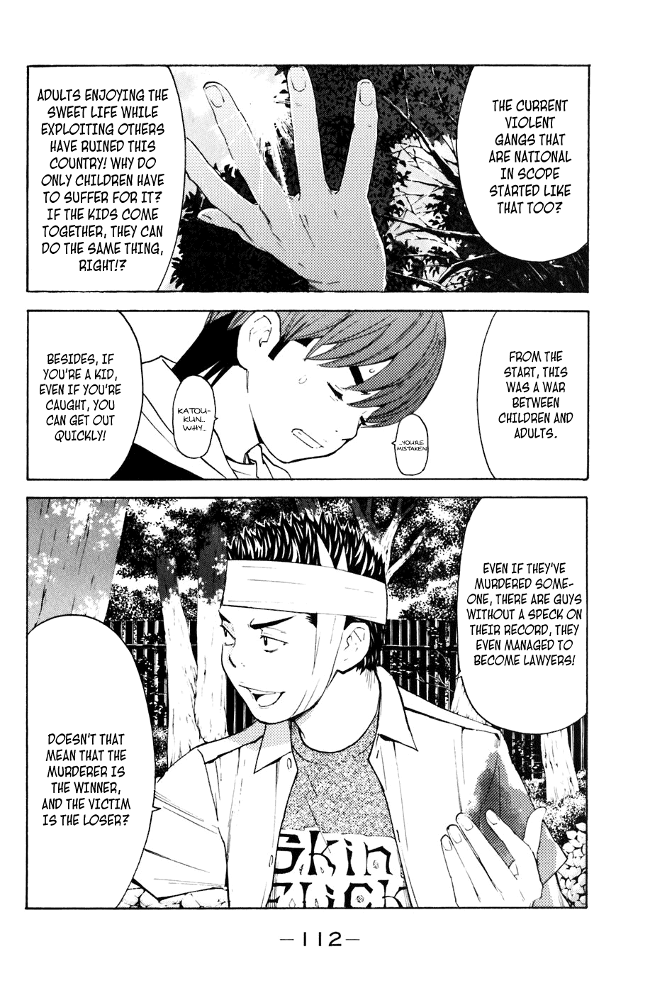 Shibatora Chapter 127 page 8 - Chapter 127 v2 : File 127 - The Equinox Between Good and Evil