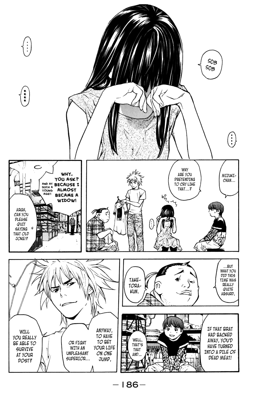 Shibatora Chapter 13 page 4 - Chapter 13 v2 : File 13 - Survival Knife