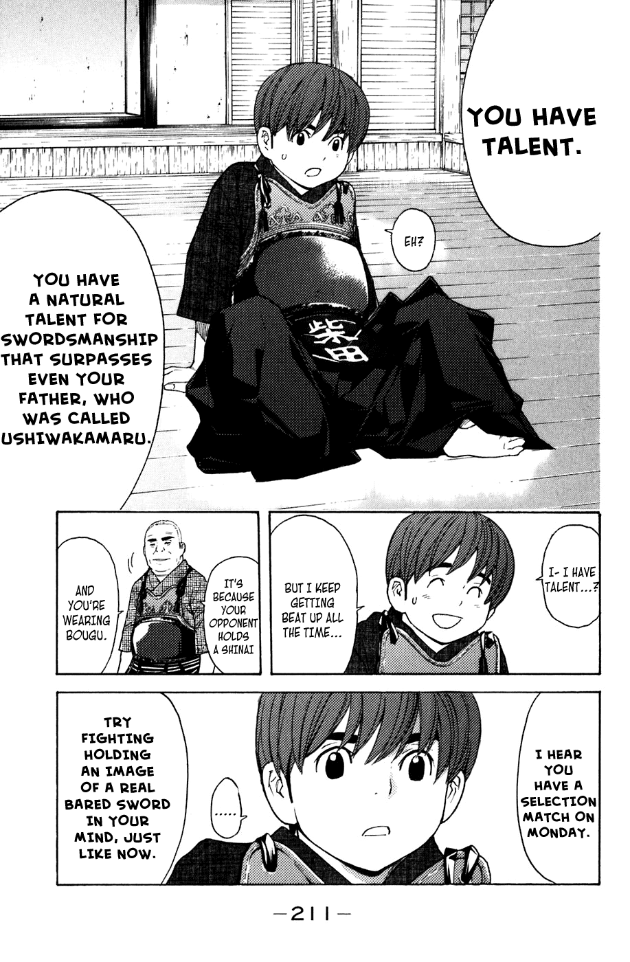 Shibatora Chapter 131 page 15 - Chapter 131 v2 : Another File - Special Middle School Extra [End]
