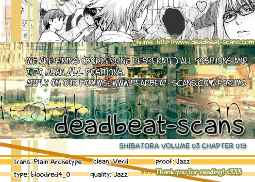 Shibatora Chapter 19 page 18 - Chapter 19 v2 : File 19 - The Opposing Train