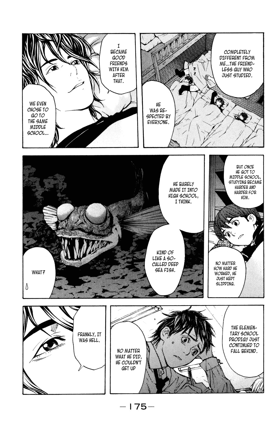 Shibatora Chapter 22 page 9 - Chapter 22 v2 : File 22 - Deep-Sea Fish