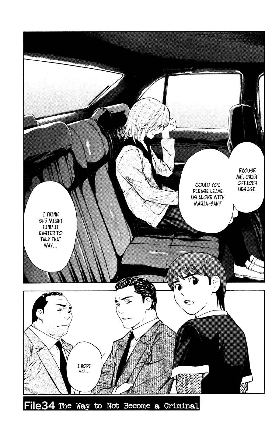 Shibatora Chapter 34 page 1 - Chapter 34 v2 : File 34 - The Way to not Become a Criminal