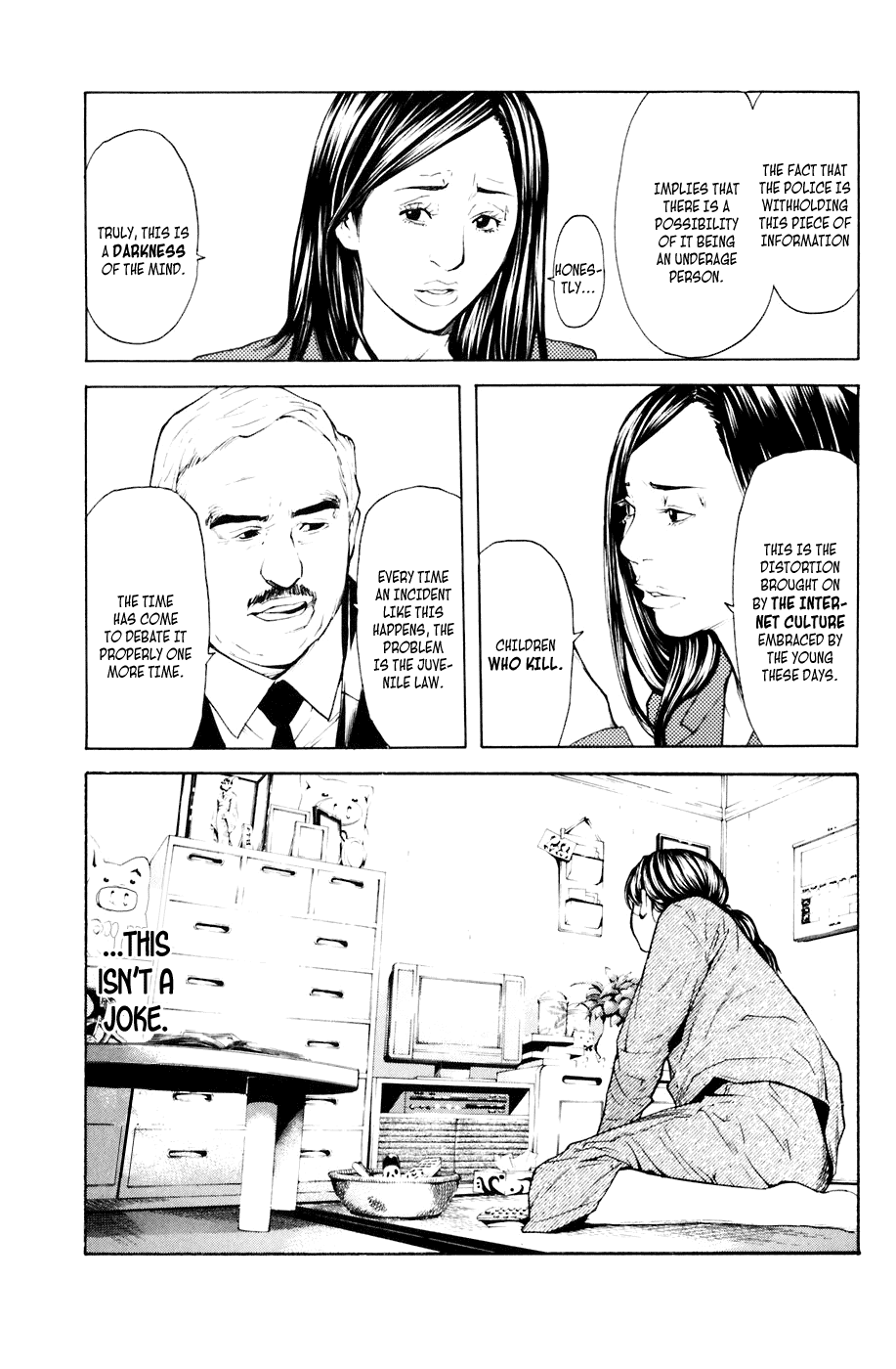 Shibatora Chapter 34 page 11 - Chapter 34 v2 : File 34 - The Way to not Become a Criminal