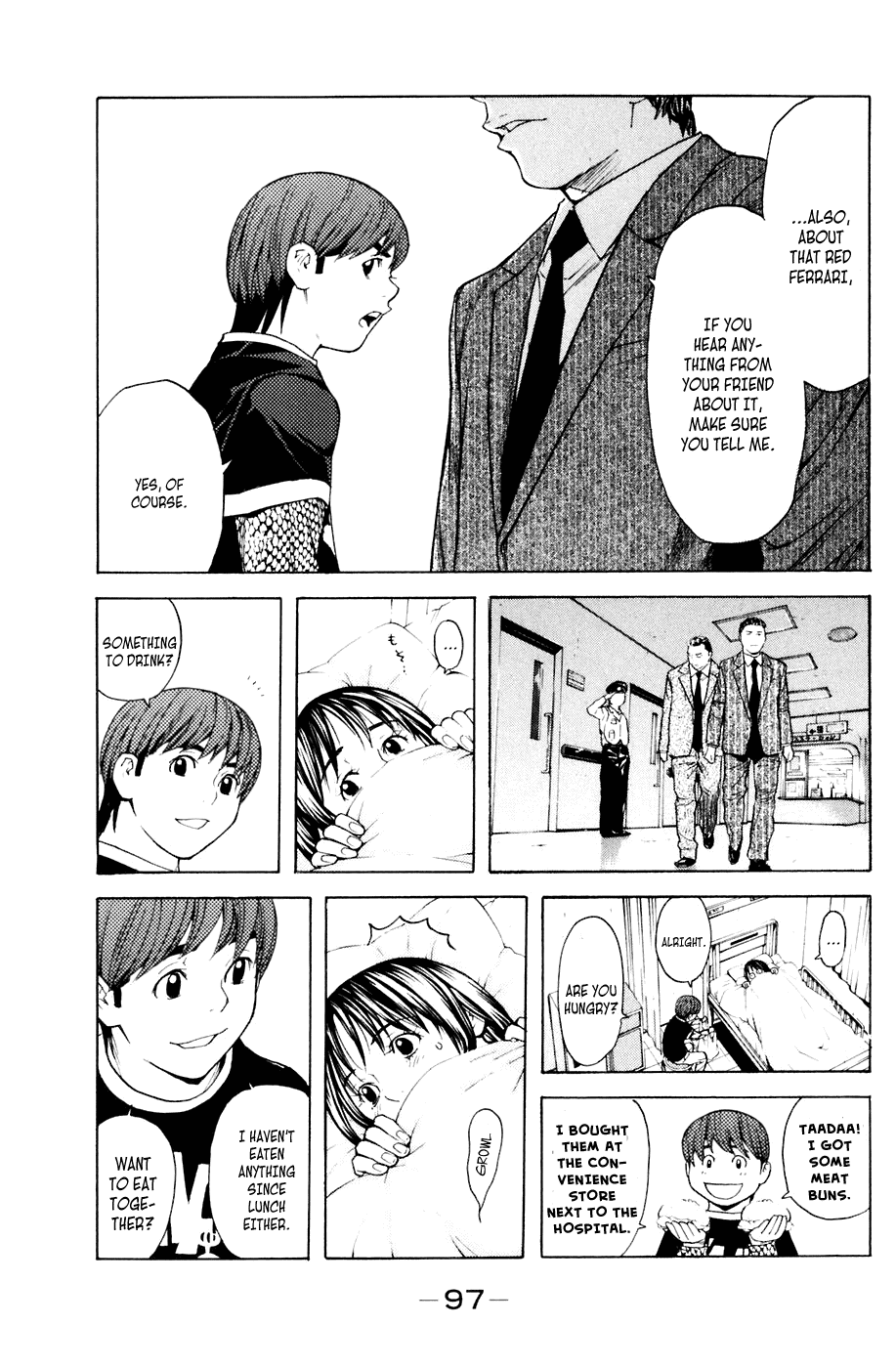 Shibatora Chapter 36.2 page 8 - Chapter 36 v2 : File 36 - The Bitter Truth