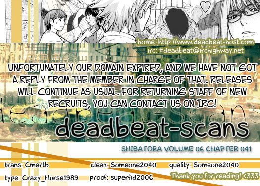 Shibatora Chapter 42 page 21 - Chapter 42 v2 : File 42 - Count 2.99
