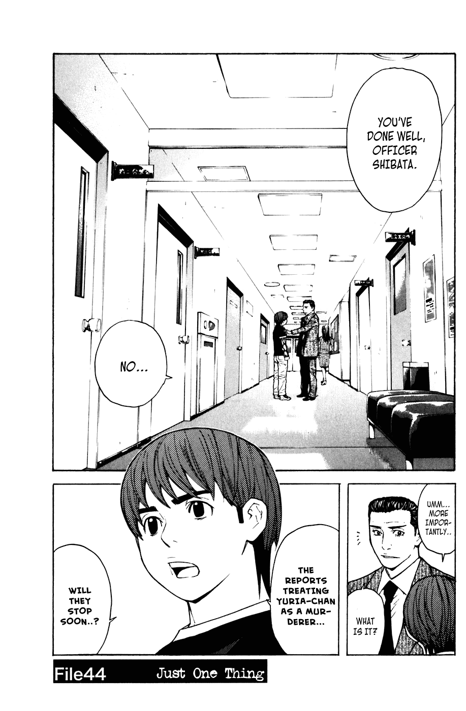 Shibatora Chapter 44 page 1 - Chapter 44 v2 : File 44 - Just One Thing