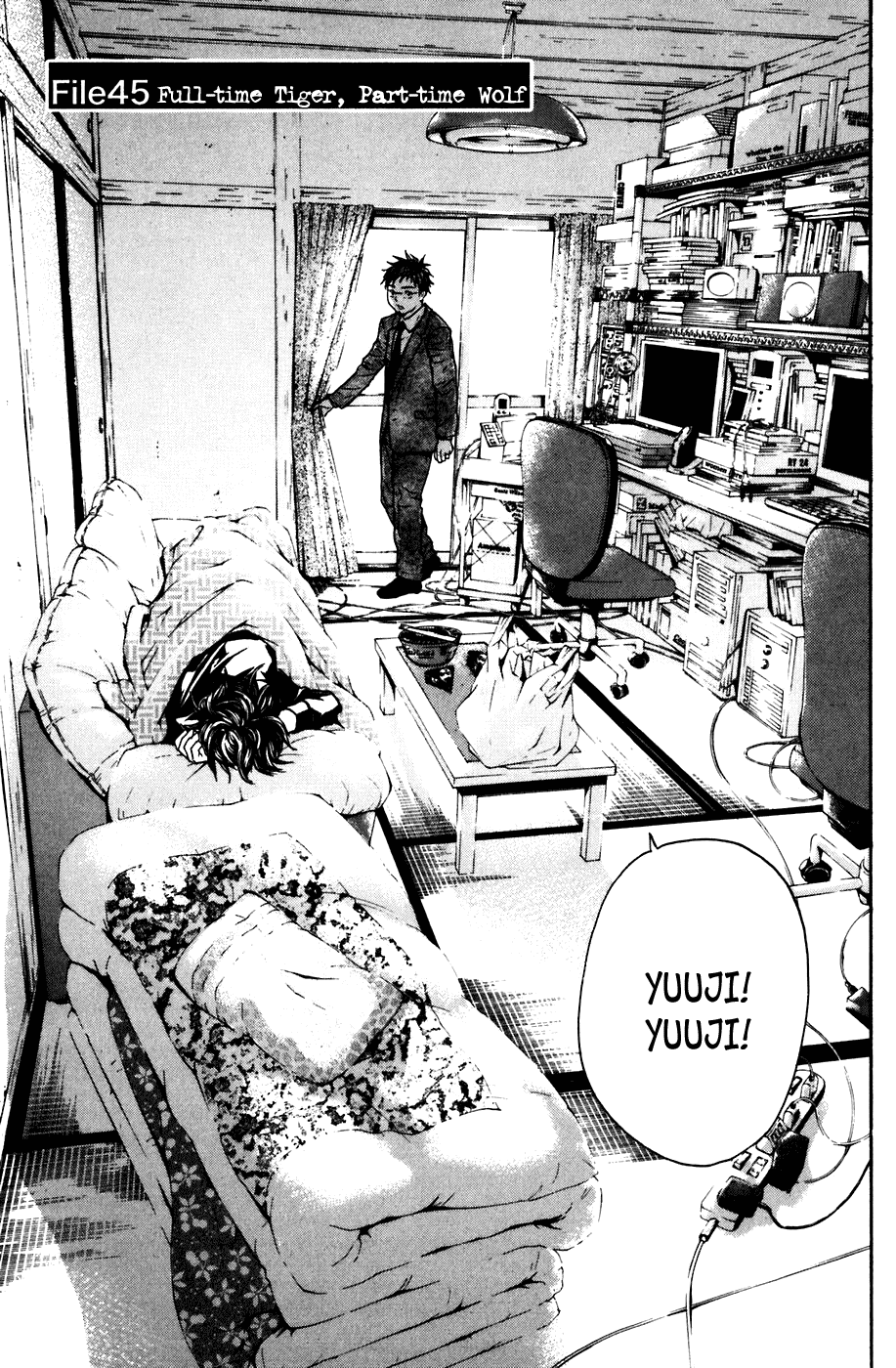 Shibatora Chapter 45 page 1 - Chapter 45 v2 : File 45 - Full-time Tiger, Part-time Wolf