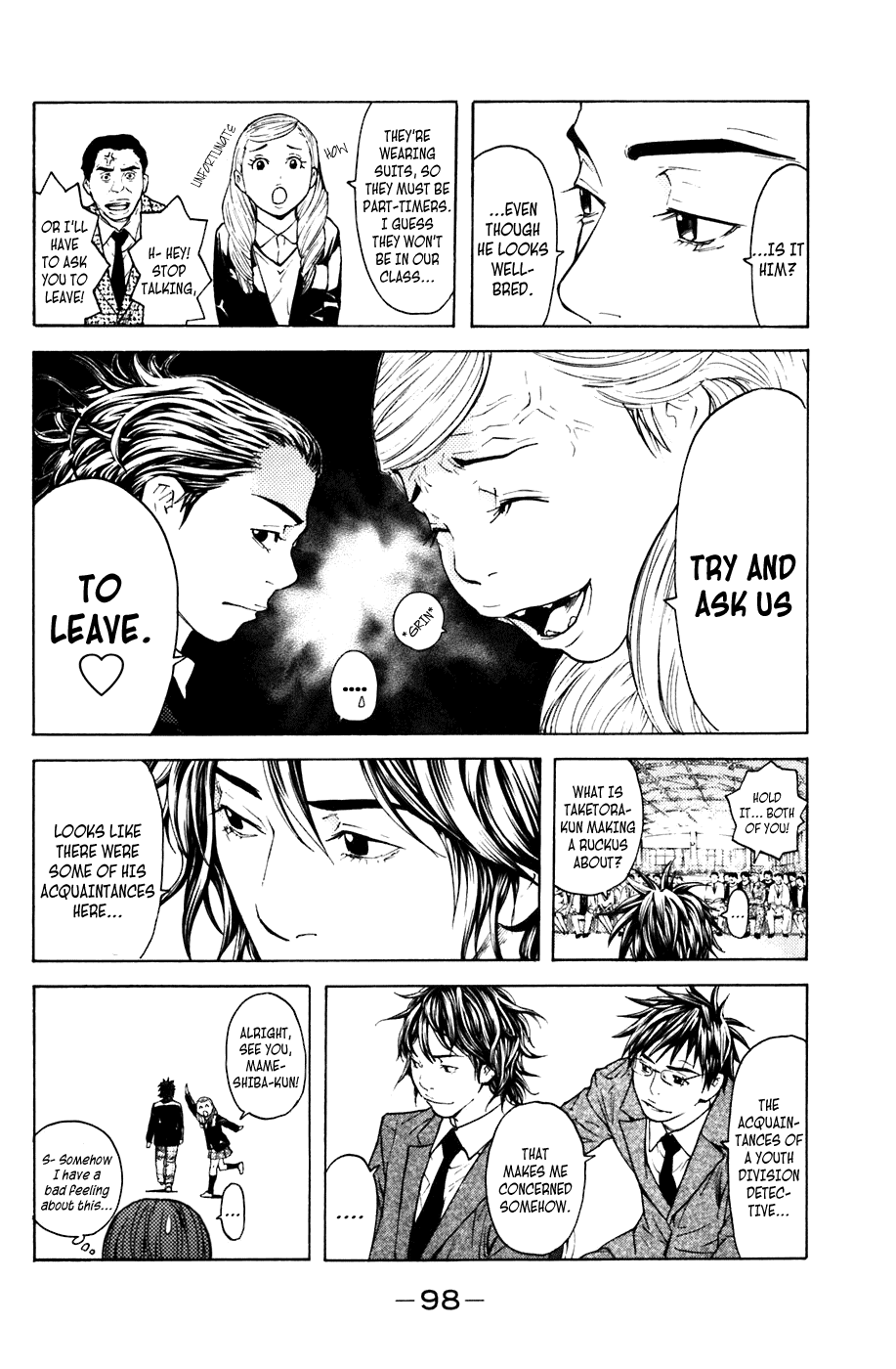 Shibatora Chapter 45 page 11 - Chapter 45 v2 : File 45 - Full-time Tiger, Part-time Wolf