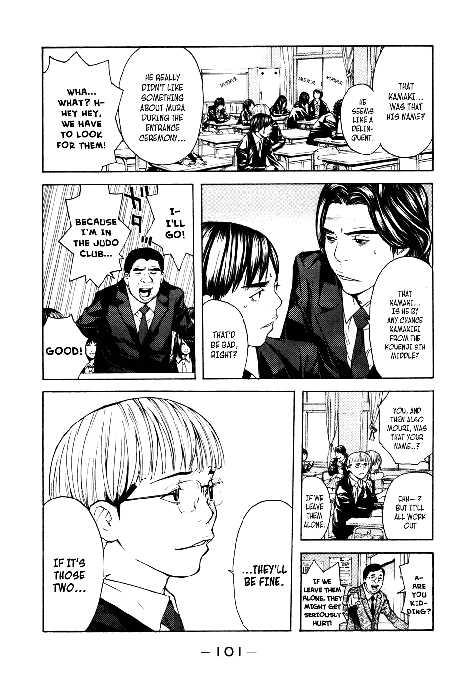 Shibatora Chapter 45 page 14 - Chapter 45 v2 : File 45 - Full-time Tiger, Part-time Wolf