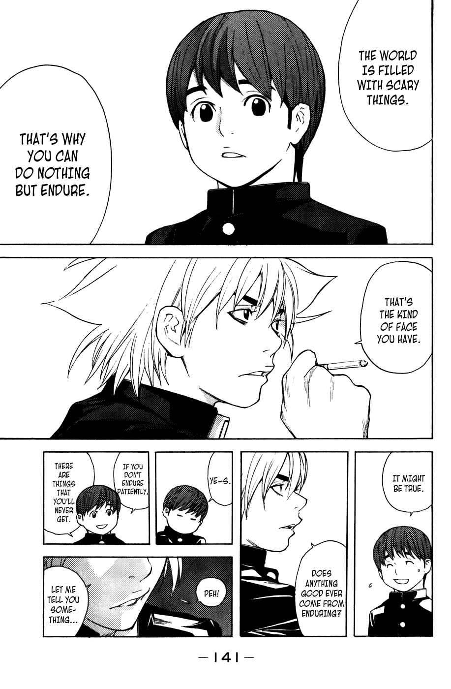 Shibatora Chapter 47 page 13 - Chapter 47 v2 : File 47 - The Hair-Raising Terrifying No Teeth