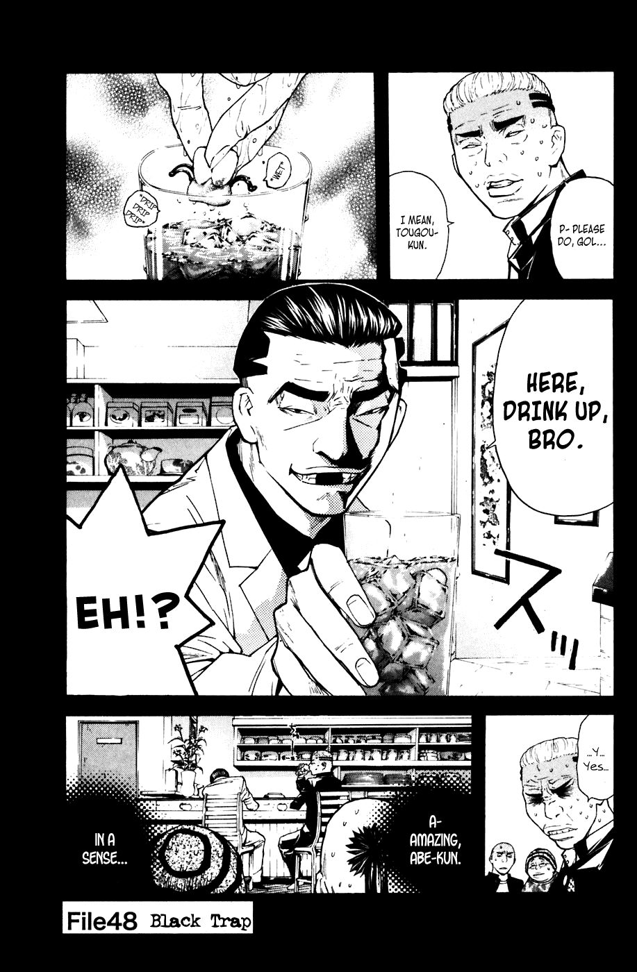 Shibatora Chapter 48.2 page 1 - Chapter 48 v2 : File 48 - Black Trap