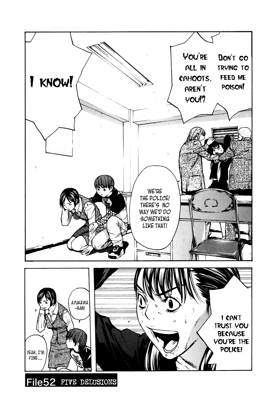 Shibatora Chapter 52 page 1 - Chapter 52 v2 : File 52 - Five Delusions