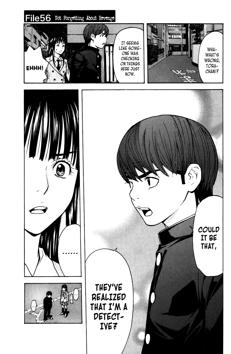Shibatora Chapter 56 page 1 - Chapter 56 v2 : File 56 - Not Forgetting About Revenge