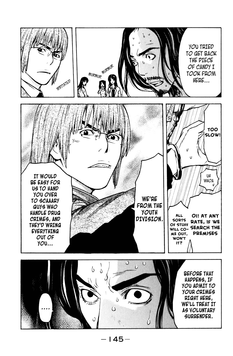 Shibatora Chapter 56 page 15 - Chapter 56 v2 : File 56 - Not Forgetting About Revenge