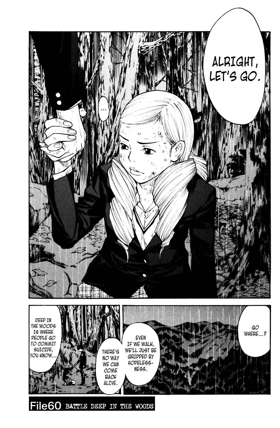 Shibatora Chapter 60 page 1 - Chapter 60 v2 : File 60 - Battle Deep in the Woods