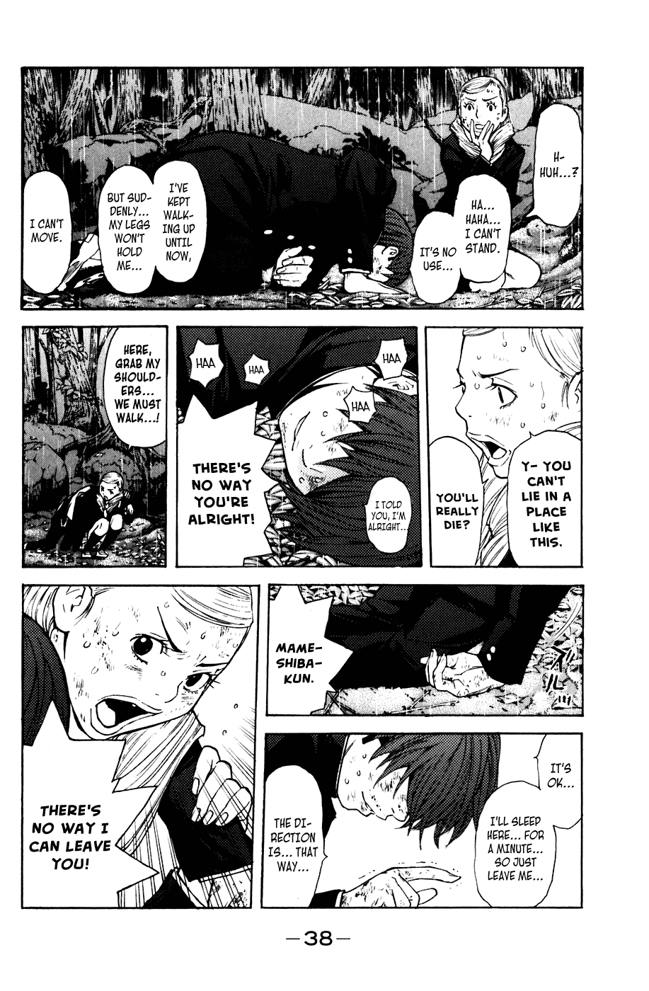 Shibatora Chapter 60 page 14 - Chapter 60 v2 : File 60 - Battle Deep in the Woods