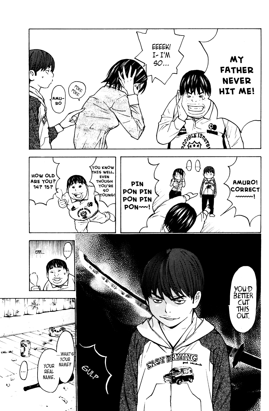 Shibatora Chapter 64 page 12 - Chapter 64 v2 : File 64 - The Kids All Lie