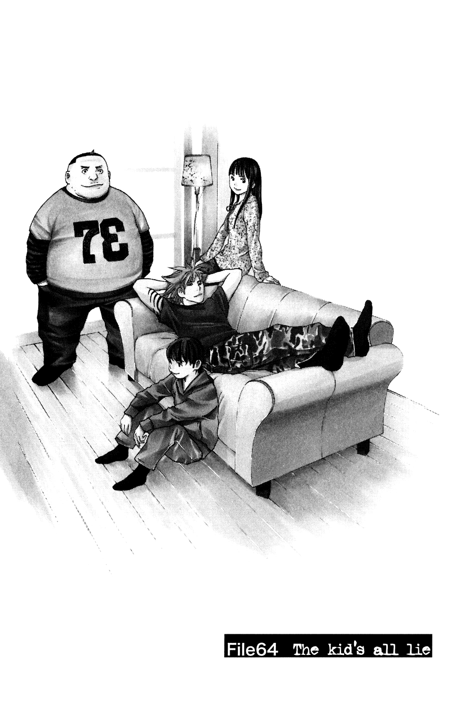 Shibatora Chapter 64 page 2 - Chapter 64 v2 : File 64 - The Kids All Lie