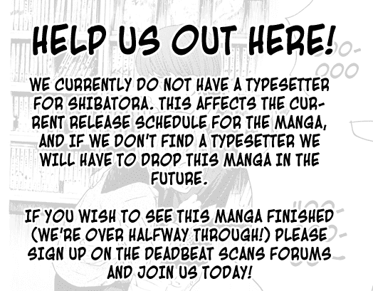 Shibatora Chapter 68 page 1 - Chapter 68 v2 : File 68 - Project M