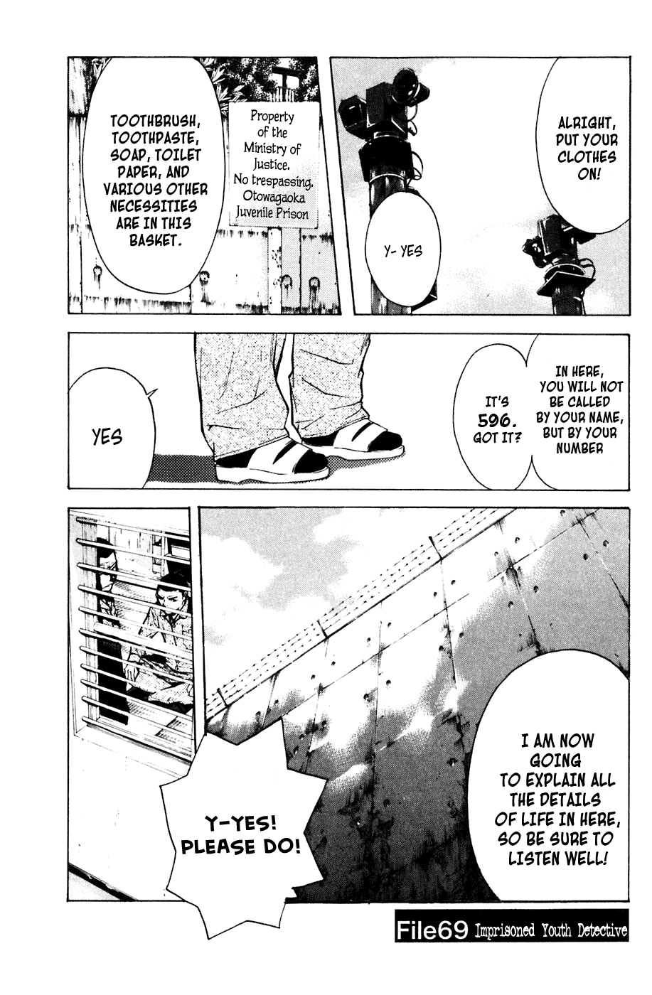 Shibatora Chapter 69.2 page 1 - Chapter 69 v2 : File 69 - Imprisoned Youth Detective