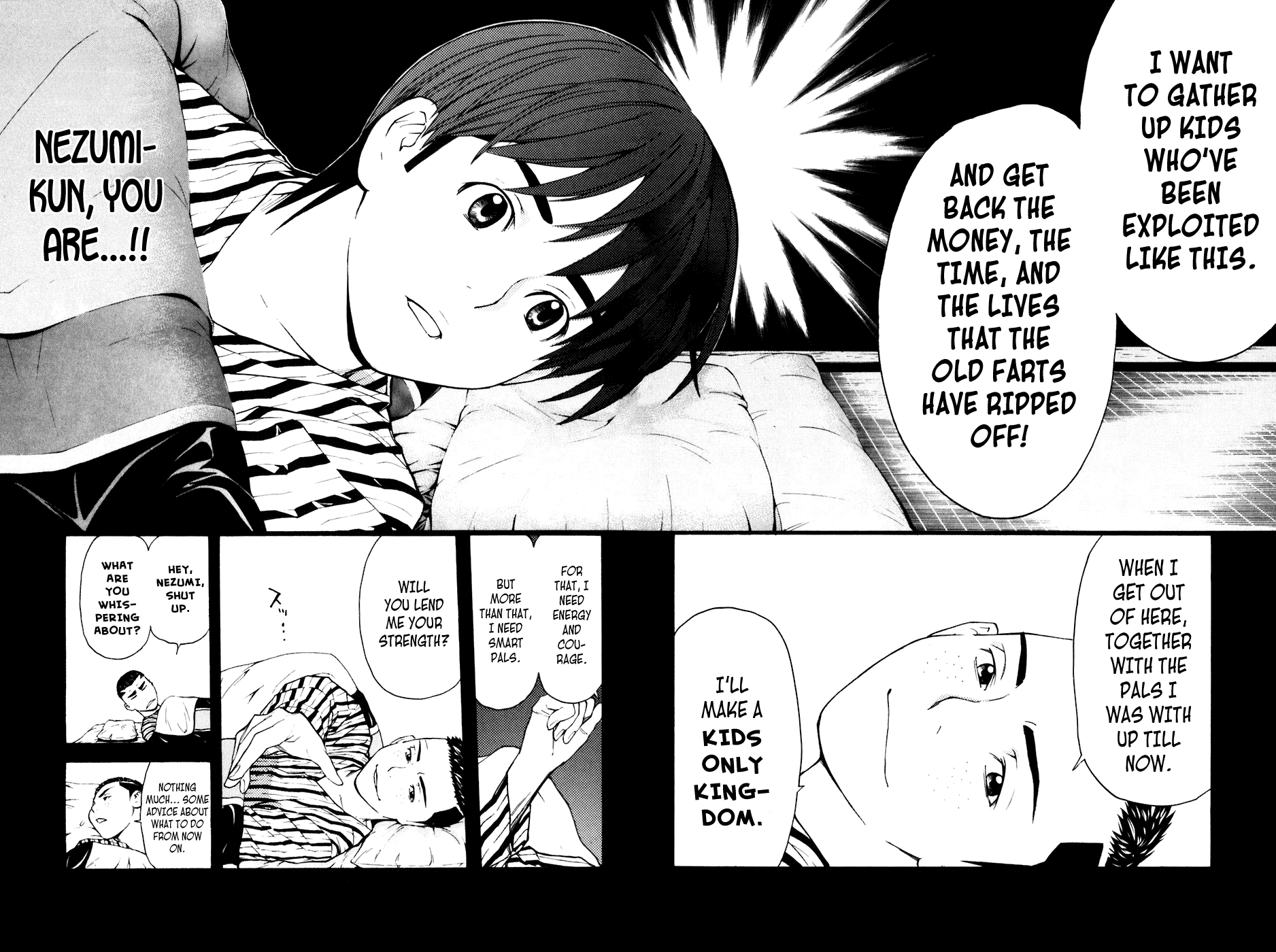 Shibatora Chapter 72 page 12 - Chapter 72 v2 : File 72 - No. 5, Run!
