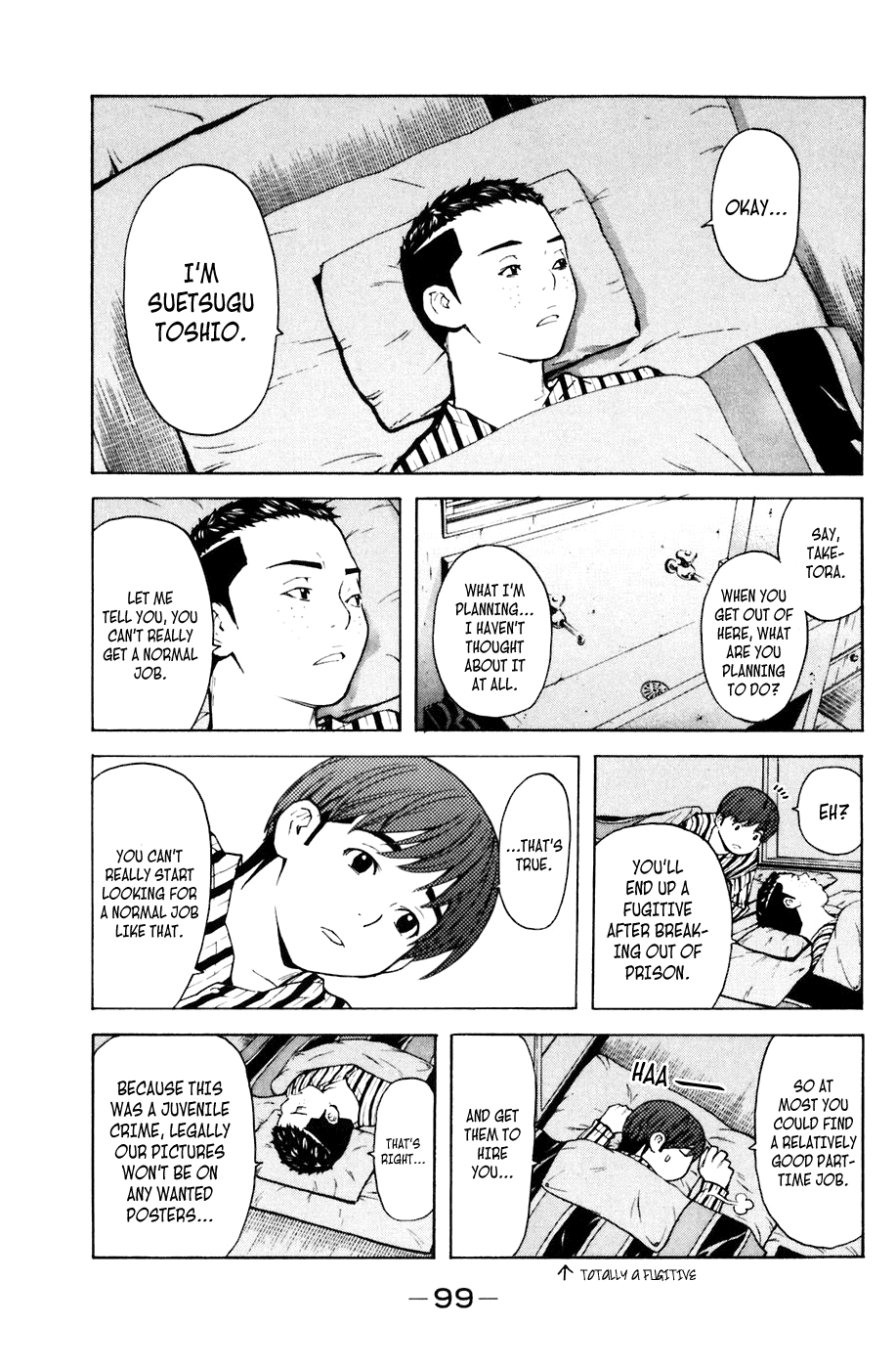 Shibatora Chapter 72 page 9 - Chapter 72 v2 : File 72 - No. 5, Run!