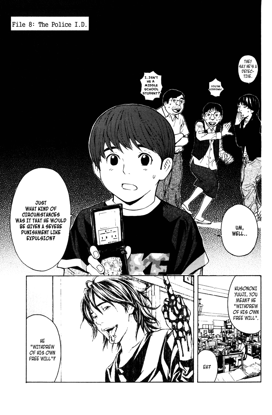 Shibatora Chapter 8 page 1 - Chapter 8 v2 : File 8 - The Police I.D.