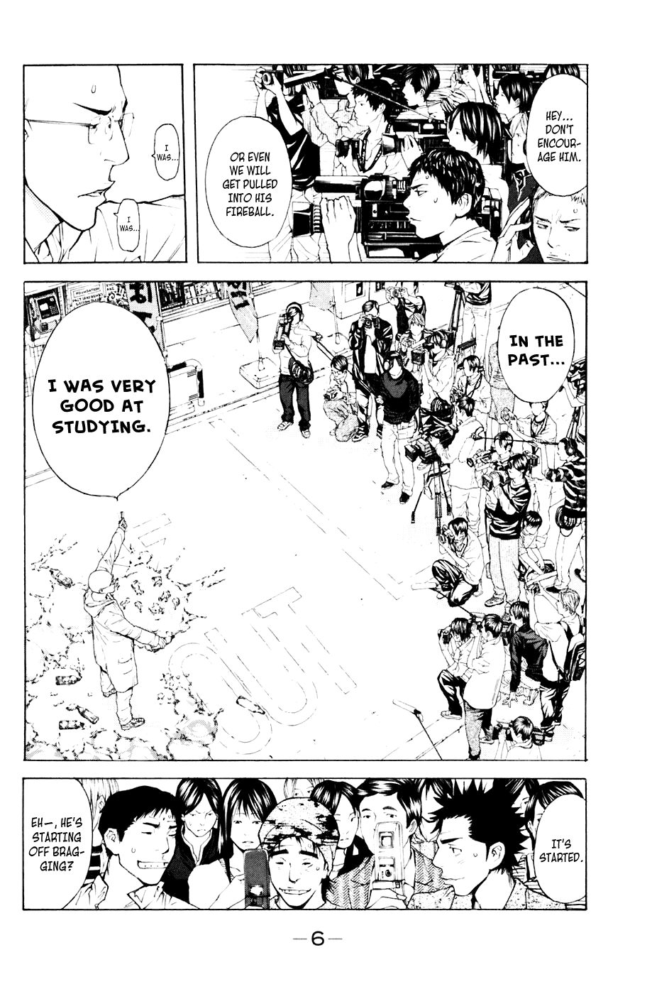 Shibatora Chapter 86 page 7 - Chapter 86 v2 : File 86 - I Was an Honor Student.