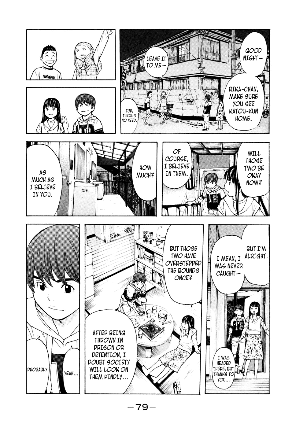 Shibatora Chapter 89.2 page 13 - Chapter 89 v2 : File 89 - If the Three Get Together