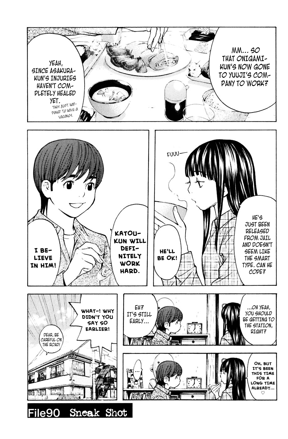 Shibatora Chapter 90 page 1 - Chapter 90 v2 : File 90 - Sneak Shot