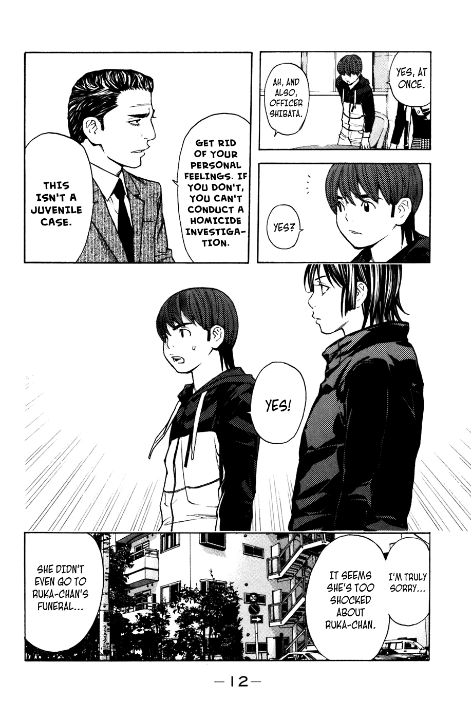 Shibatora Chapter 95.2 page 12 - Chapter 95 v2 : File 95 - Funny Feeling