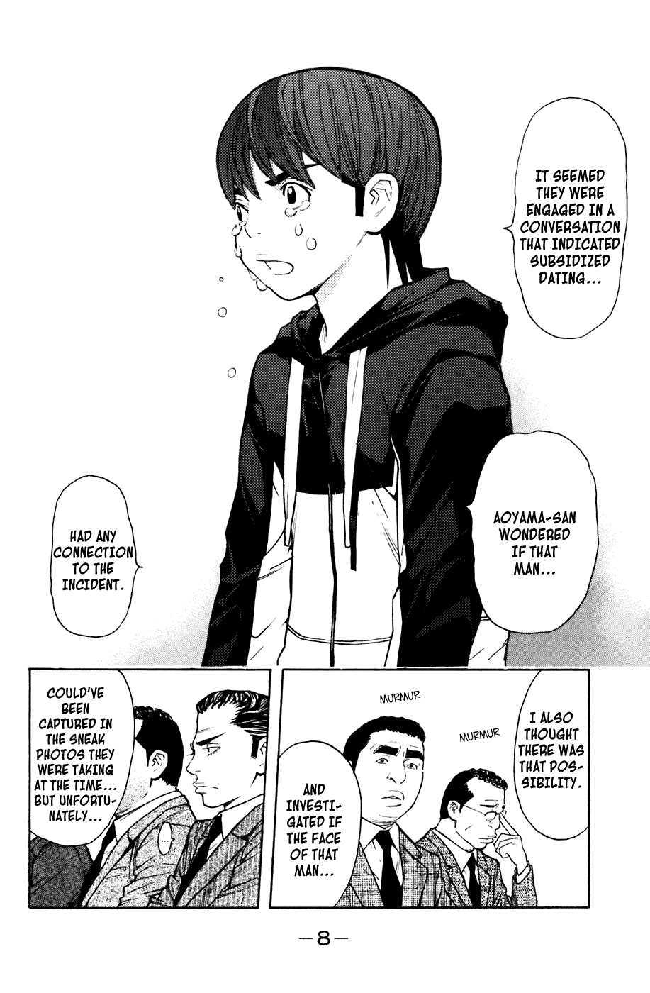 Shibatora Chapter 95.2 page 8 - Chapter 95 v2 : File 95 - Funny Feeling