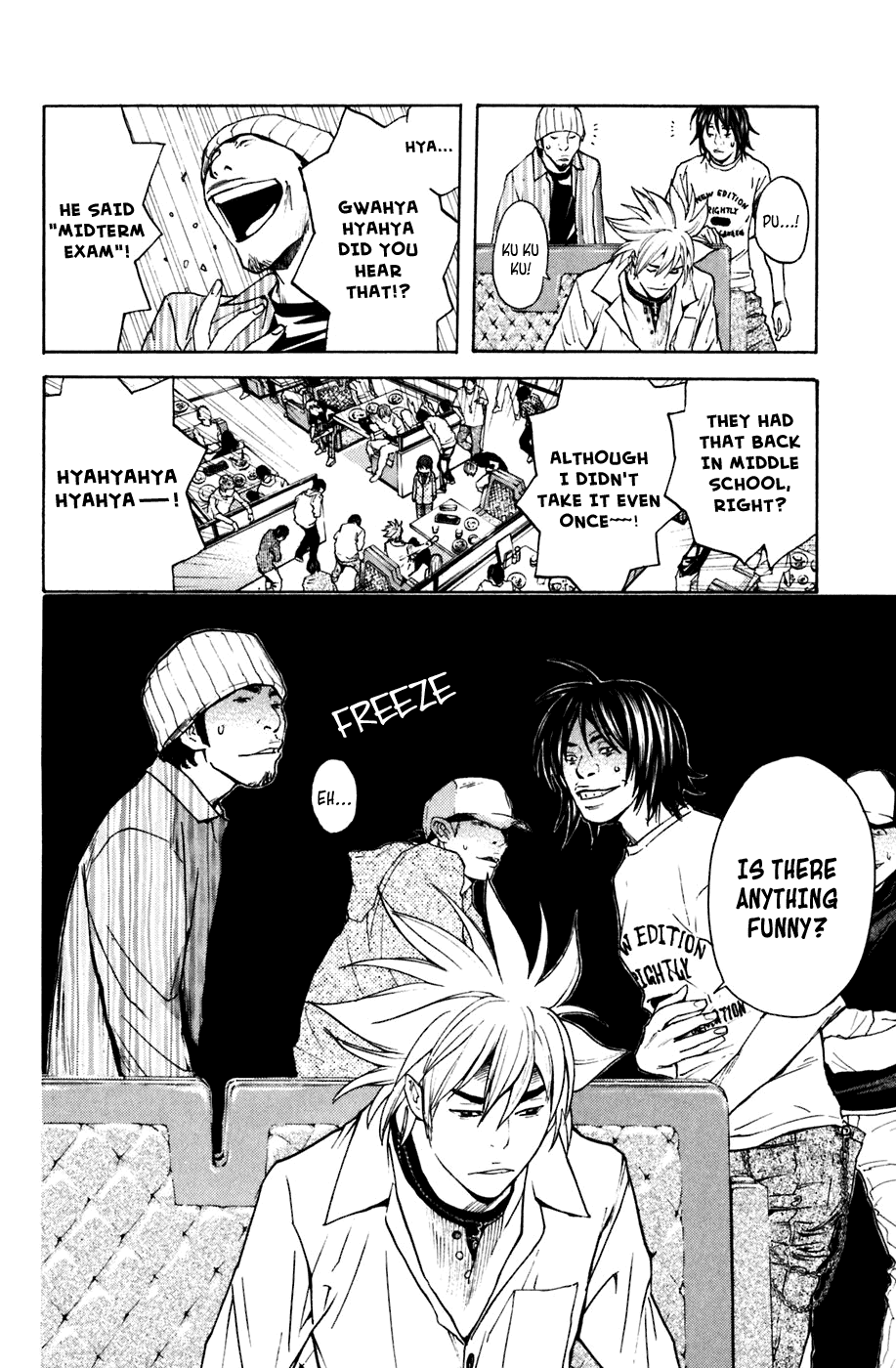 Shibatora Chapter 98 page 15 - Chapter 98 v2 : File 98 - The Day Taketora Snapped