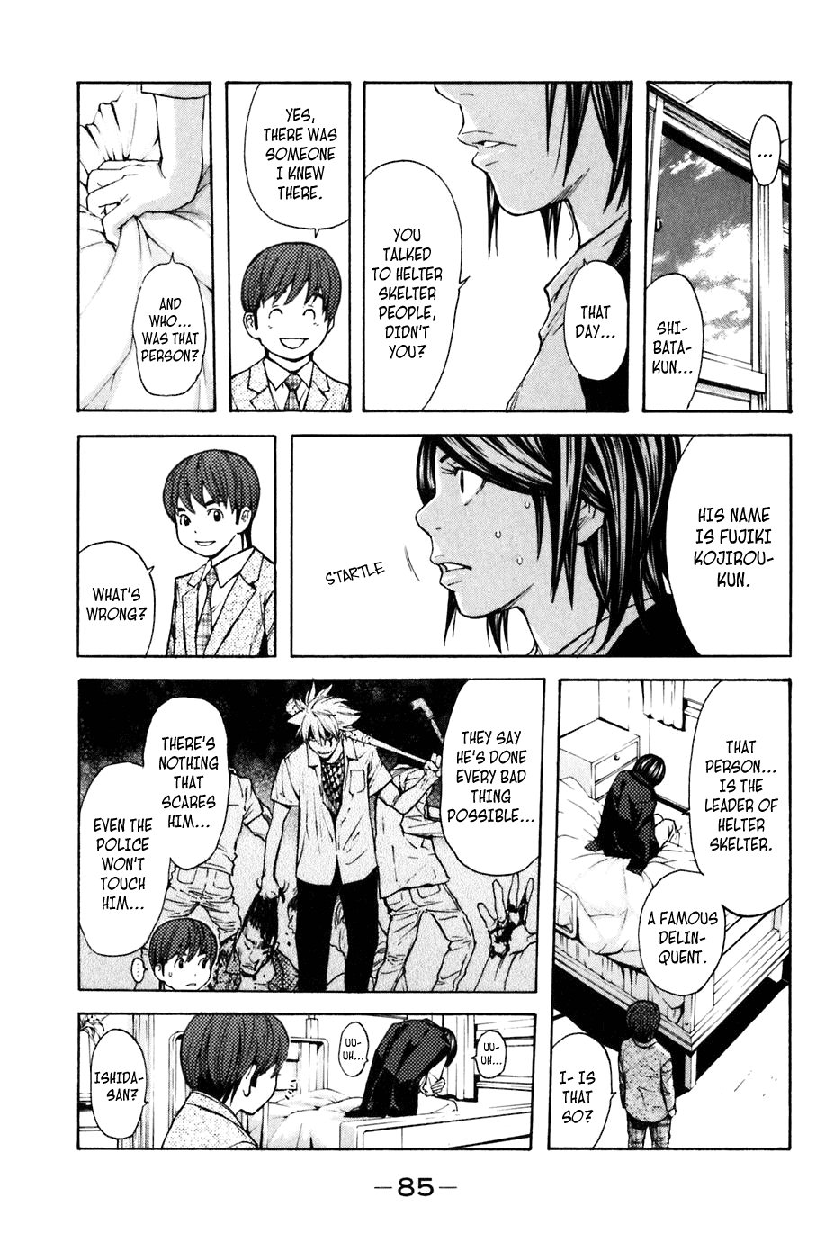 Shibatora Chapter 98 page 20 - Chapter 98 v2 : File 98 - The Day Taketora Snapped