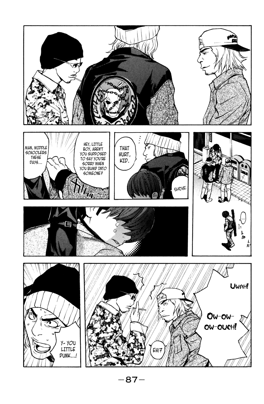 Shibatora Chapter 98 page 22 - Chapter 98 v2 : File 98 - The Day Taketora Snapped