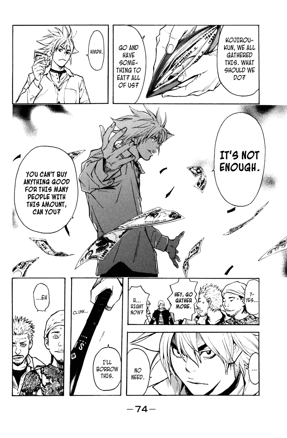 Shibatora Chapter 98 page 9 - Chapter 98 v2 : File 98 - The Day Taketora Snapped